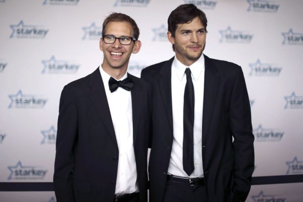 Ashton Kutcher and his twin brother Michael are a lot alike, but they’re not exactly best friends.