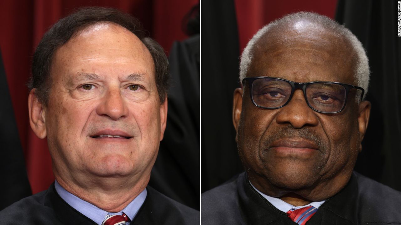 Clarence Thomas officially discloses private trips on GOP donor Harlan Crow&#8217;s plane . Clarence
