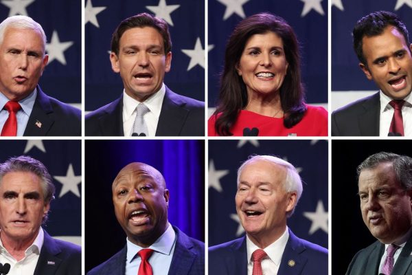 6 things to watch for in the first 2024 Republican presidential primary debate . Republican presidential candidate